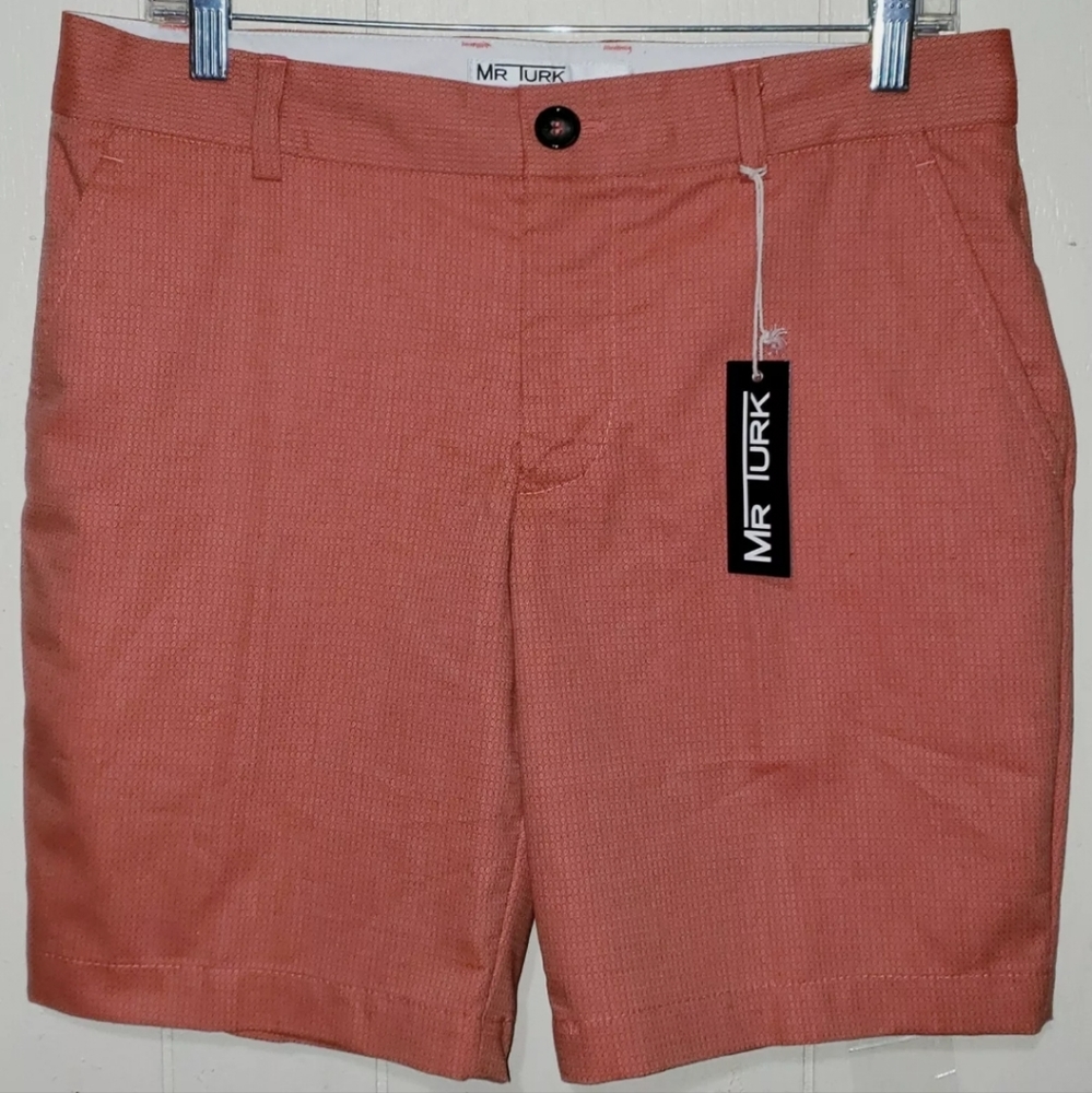 MR TURK Casual Dress Shorts Men Sizes 33 & 30 NWT